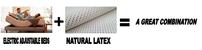 Electrical Adjustable bed & Natural latex mattress